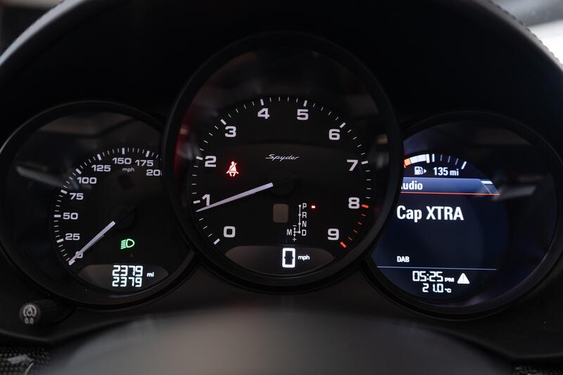 PORSCHE 718 SPYDER