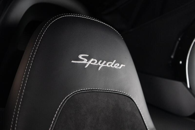PORSCHE 718 SPYDER